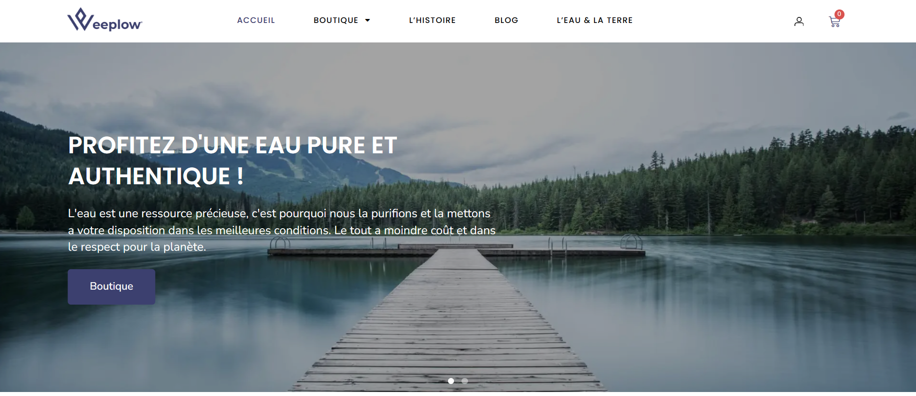 Home - Weeplow® - Une Eau Pure et Authentique